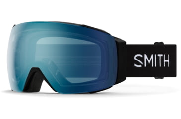 Image of Smith I/O Mag Goggle, MAG Series, Black, ChromaPop Everyday Blue Mirror Lens, M004270JX994B