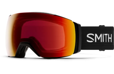 Image of Smith I/O Mag XL Goggle, ChromaPop Sun Red Mirror, Black, M007130JX996K