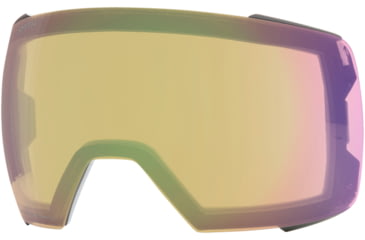 Image of Smith I/O Mag Xl Low Bridge Fit Googles, ChromaPop Photochromic Rose Flash, Black, M007230JX994G