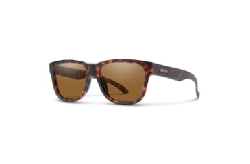 Image of Smith Lowdown Slim 2 Sunglasses, Matte Tortoise Frame, ChromaPop Polarized Brown Lens, 201044N9P51L5