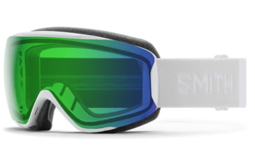 Image of Smith Moment Googles, ChromaPop Everyday Green Mirror, White Vapor, M0074533F99XP