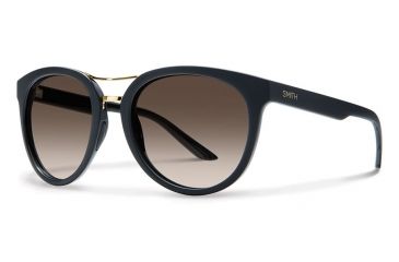 Image of Smith Optics Bridgetown Bifocal Prescription Sunglasses, Matte Black Frame, Polarized, BNPPBRGMBBI