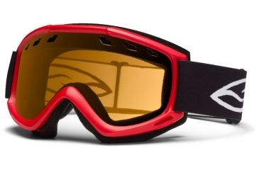 Image of Smith Optics Cascade (New) Goggles - Fire Frame, Gold Lite Lenses CS3LFR12