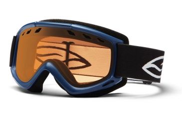 Image of Smith Optics Cascade Snow Goggles - Navy Frame w/ Gold Lite Lens CS3LNV13