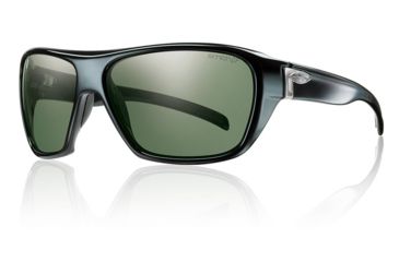 Image of Smith Optics Chief sg, Black/pol Gray grn chrom lens CFRPGNBK