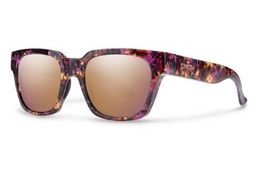Image of Smith Optics Comstock Single Vision Prescription Sunglasses, Flecked Mulberry Tortoise Frame, CMPCRGMFMTSV