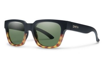 Image of Smith Optics Comstock Single Vision Prescription Sunglasses, Matte Black Fade Tortoise Frame, CMPCGNMBFTSV