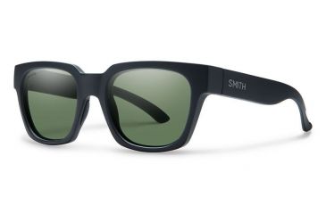 Image of Smith Optics Comstock Single Vision Prescription Sunglasses, Matte Black Frame, Polarized, CMCPGNMBSV