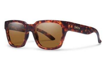 Image of Smith Optics Comstock Single Vision Prescription Sunglasses, Matte Vintage Havana Frame, Polarized, CMCPBRMVHVSV