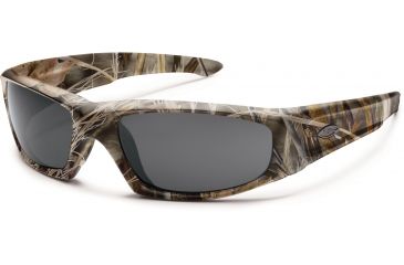 Image of Smith Optics Elite Hudson Tactical Sunglasses, Realtree Max 4, Gray HUTPCGYMX4