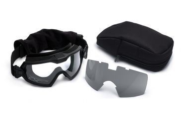 Image of Smith Elite OTW Turbo Fan Goggles Field Kit - Black w/ Clear &amp; Gray Lenses