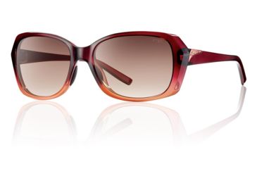 Image of Smith Optics Facet sg, Scarlet Fade/Sienna Gradient carb TLT lens FAPCSNGSF