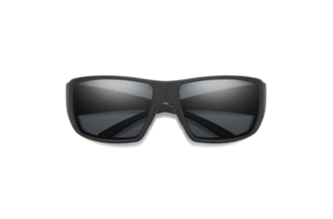 Image of Smith Optics Guides Choice Sunglasses, Matte Black Frame, Polarized Gray Lens, 204947003626N