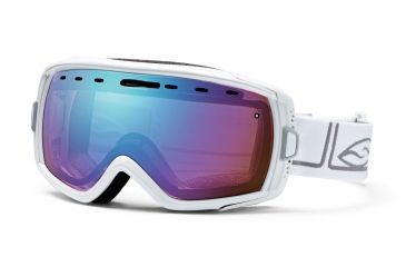 Image of Smith Optics Heiress Ski Goggles - White Foundation - Sensor Mirror Lens