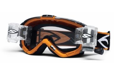 Image of Smith Intake Racer Pack Motorsport Goggles - Orange frame