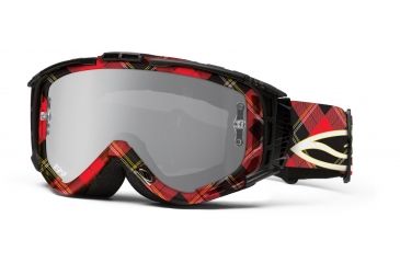 Image of Smith Optics Intake Graphic Series Motor Sport Goggles - Pastrana Red frame, Sensor Mirror lens IG1PMTP10