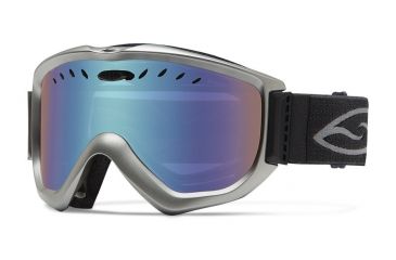 Image of Smith Optics Knowledge OTG Goggle Graphite Frame/Blue Sensor Lens KN4ZGP15