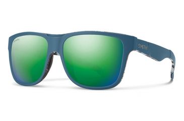 Image of Smith Optics Lowdown Xl Single Vision Prescription Sunglasses, Matte Corsair Ripped Frame, LXCMGMMCARSV