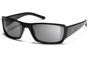 Image of Smith Optics Outlaw Sunglasses - Black frames, Polarized Gray lenses