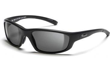Image of Smith Optics Passage Sunglasses with Black frames and Gray lenses