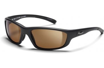 Image of Smith Optics Passage Sunglasses with Graphite frames and Brown lenses