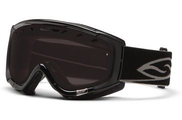 Image of Smith Optics Phenom Snow Goggles - Black Frame w/ Blackout Lens PH6BKBK13