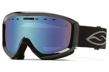 Image of Smith Optics Prophecy OTG Goggle Black Frame/Blue Sensor Lens PR6ZBK15