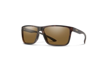 Image of Smith Optics Riptide Sunglasses, Matte Tortoise Frame, Polarized Brown Lens, 203682N9P61L5