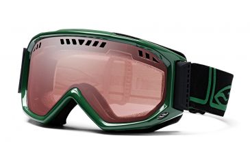 Image of Smith Optics Scope Pro Snow Goggles - Heritage Green Frame, Ignitor Mirror Lens