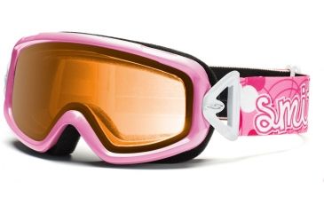 Image of Smith Optics Sidekick Goggles - Pink Flutterby Frame, Gold Lenses DK2GPF12