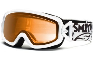 Image of Smith Optics Sidekick Goggles - White Frame, Gold Lenses DK2GWT12