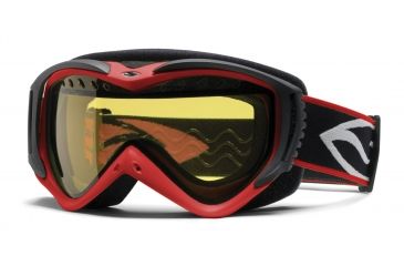 Image of Smith Optics Snow Warp Goggles - Red