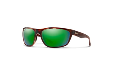 Image of Smith Redding Sunglasses, Tortoise Frame, ChromaPop Glass Polarized Green Mirror Lens, 20234308662UI
