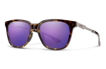 Image of Smith Roam Sunglasses, Vintage Tort Frame, Chromapop Violet Mirror Lens, 201264P6553DI