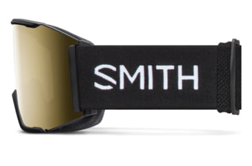 Image of Smith Squad Mag Goggle, ChromaPop Sun Black Gold Mirror, Black, M007560JX99MN