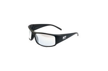 Image of Smith &amp; Wesson Thunderbolt Full Frame Shooting Glasses, Matte Black/Clear Mirror, 110168