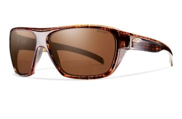 Image of Smith Optics Chief +2.00 Sunglasses - Brown Linen Frame w/ Polarized Copper Lens CFBRCP200