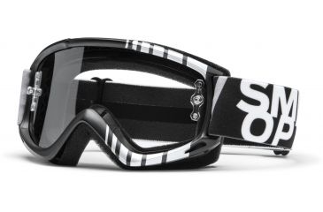 Image of Smith Optics Fuel v.1 MX Goggles - Black Vert Frame w/ Clear Anti Fog Lens FV1CFKV13
