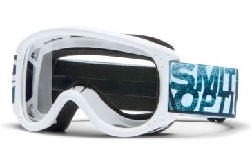 Image of Smith Optics Junior MX Goggles - White Frame w/ Clear Anti Fog Lens JX1CFWT13