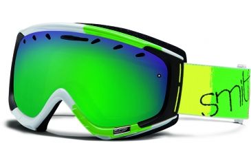 Image of Smith Optics Phase Snow Goggles - Neon Blitz Frame w/ Green Sol X Lens PZ6NXNB13