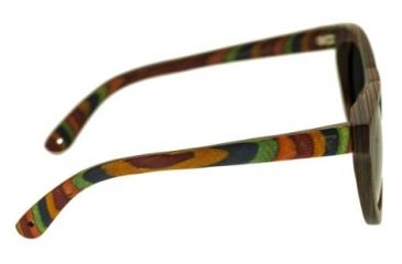Image of Spectrum Sunglasses Kekai S125bk Sunglasses, Multi Frame, Black Lens SSGS125BK