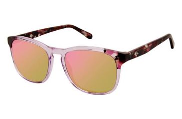 Image of Sperry Top-Sider CRYSTAL COVE Sunglasses - Frame CRYSTAL PINK, Lens Color Rose Gold Flash, Size 54/18mm SPCRYSTALCOVE03