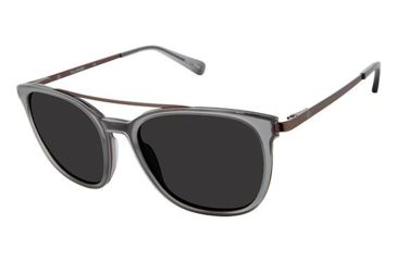 Image of Sperry Top-Sider LEEWARD Sunglasses - Frame TRANS GREY, Lens Color Dark Grey, Size 55/19mm SPLEEWARD01