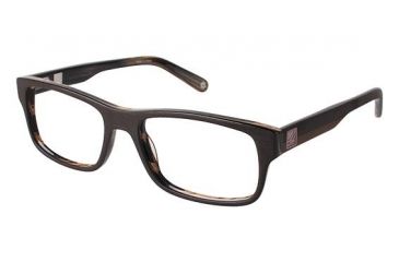 Image of Sperry Top-Sider NAVARRE Single Vision Prescription Eyeglasses - Frame DARK BROWN, Size 54/17mm SPNAVARRE02