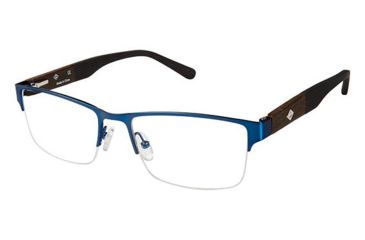 Image of Sperry Top-Sider ROCKPORT Prescription Eyeglasses - Frame MATTE NAVY/BLCK, Size 54/18mm SPROCKPORT01