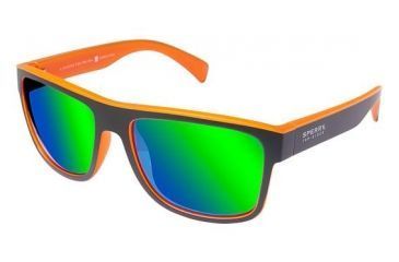 Image of Sperry Top-Sider SHELTER ISLAND Single Vision Prescription Sunglasses SPSHLTERISLDPZ01 - Frame Color Grey / Orange