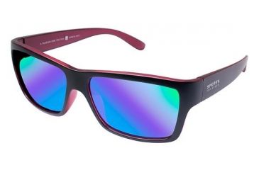 Image of Sperry Top-Sider Southhold Single Vision Prescription Sunglasses SPSOUTHOLDPZ03 - Frame Color Black / Red