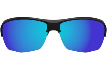 Image of STNGR Hi-Speed Ballistic Sunglasses, Matte Black/Blue, Medium/Large, JC-TI3P-N1IN