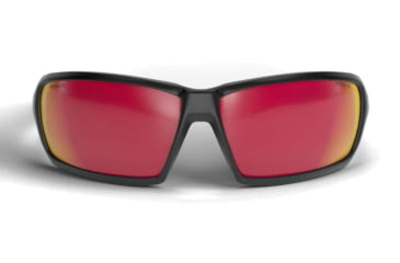 Image of STNGR Ridge Ballistic Sunglasses, Matte Black/Red Mirror, Large, QY-XXC6-QT1V