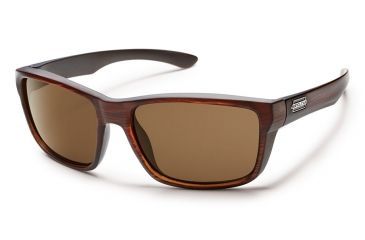 Image of Suncloud Polarized Optics Mayor Sunglasses - Burnished Brown Frame/Brown Polarized Polycarbonate Lens S-MAPPBRBR